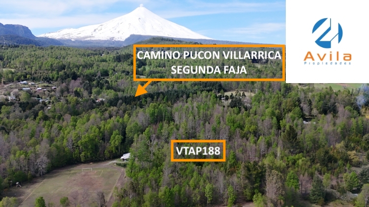 Pucón OPORTUNIDAD Parcela en Candelaria 1 Hectárea con rol propio COD.VTAP188