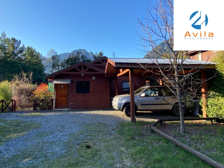 Pucón Terreno 553 m2 con Casa en Venta en Quelhue, Pucón | 3 Dormitorios Cerca del Río Trancura COD.VTIN067