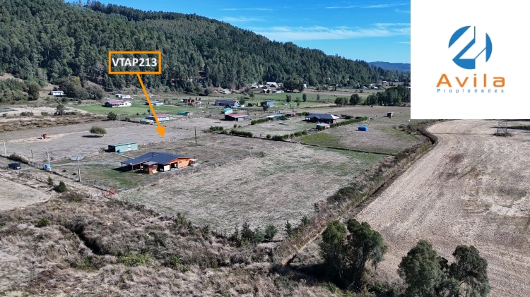 LONCOCHE sector Collico La Paz venta parcela 5.000 con casa de 3 D, 2 B COD.VTAP213