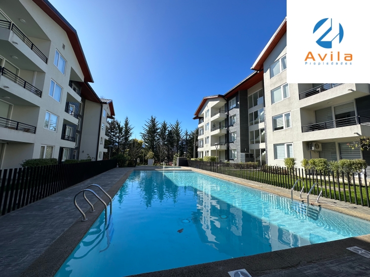 Pucon Departamento en venta Condominio Robles del Volcán Dpto. 1D+1B Cod.DP0197