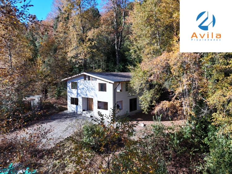 Pucon Caburgua parcela con casa en loteo Lomas de Caburgua Cod.VTAP226