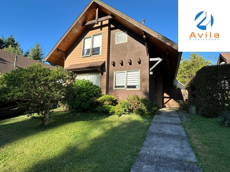 PUCON CASA EN VENTA 4D 3B Condominio CASABOSQUE PUCON COD.ACP0158