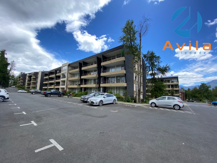 Pucon venta Oportunidad Departamento 2D 2B Condominio Payllahue Cod.DP0217