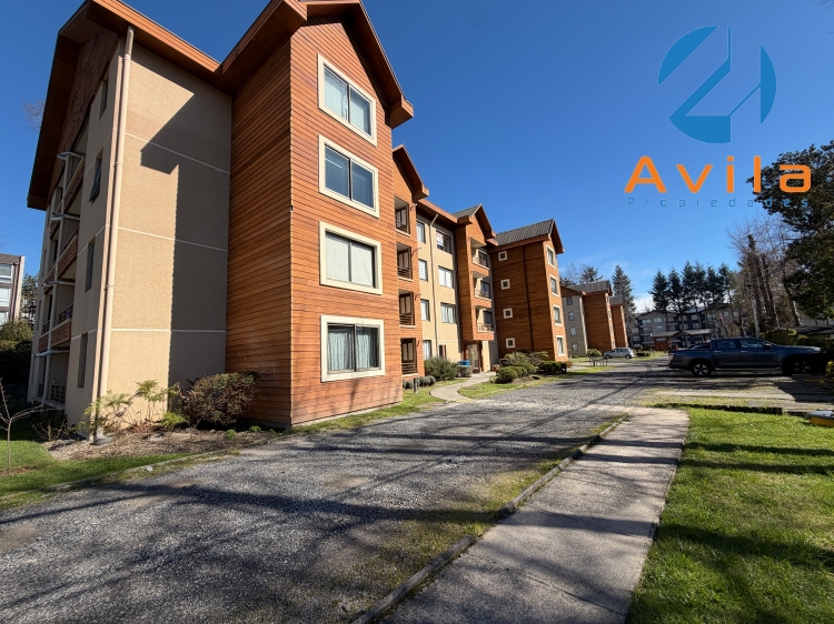 Pucón | Arriendo Año Corrido Departamento 2 Dormitorios 2 Baños en Condominio Parque del Volcán Cod.ARM173