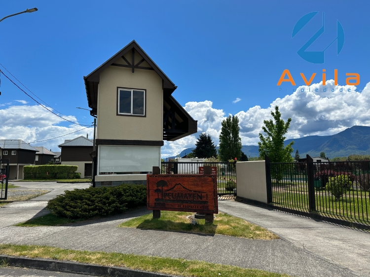 PUCÓN casa 3D + 3B Condominio Peumayen 1 arriendo MENSUAL COD.ARM170