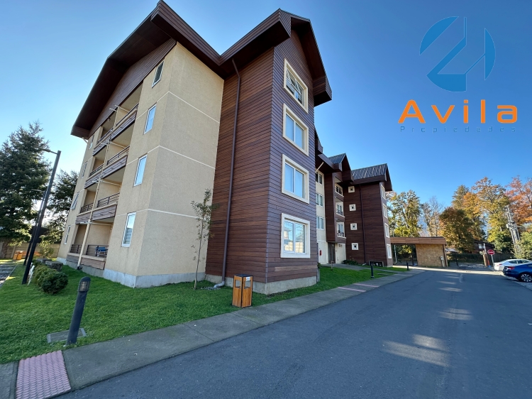 Pucon Condominio Parque Pucón Oriente ARRIENDO mensual Dpto 1 dormitorio 1 baño COD.ARM171
